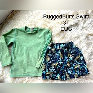 Toddler Ruggedbutts swim set 3T